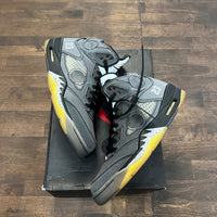 Off-White Muslin Jordan 5 Retro (USED)