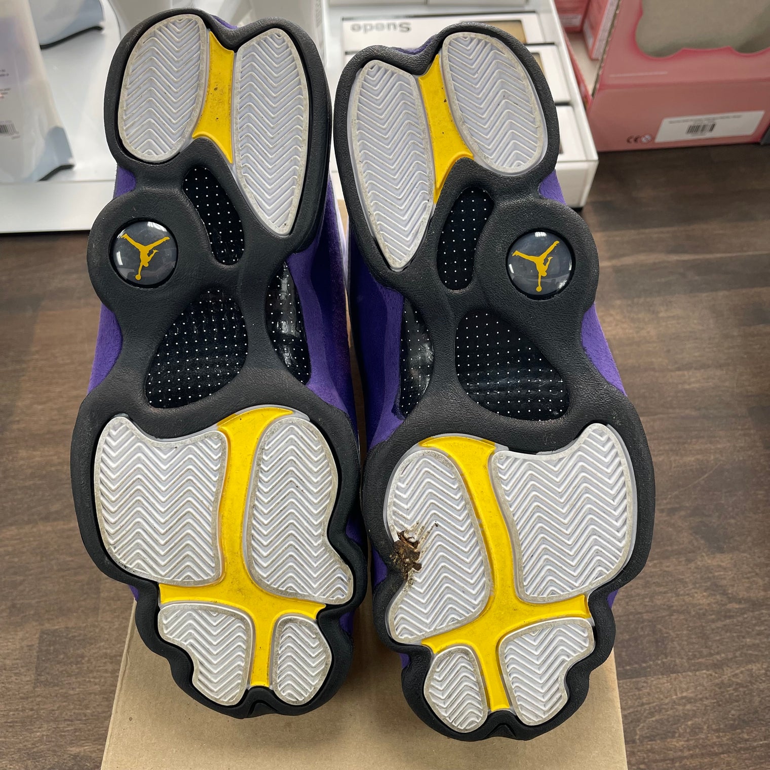 Laker Jordan 13 (USED, No Box)
