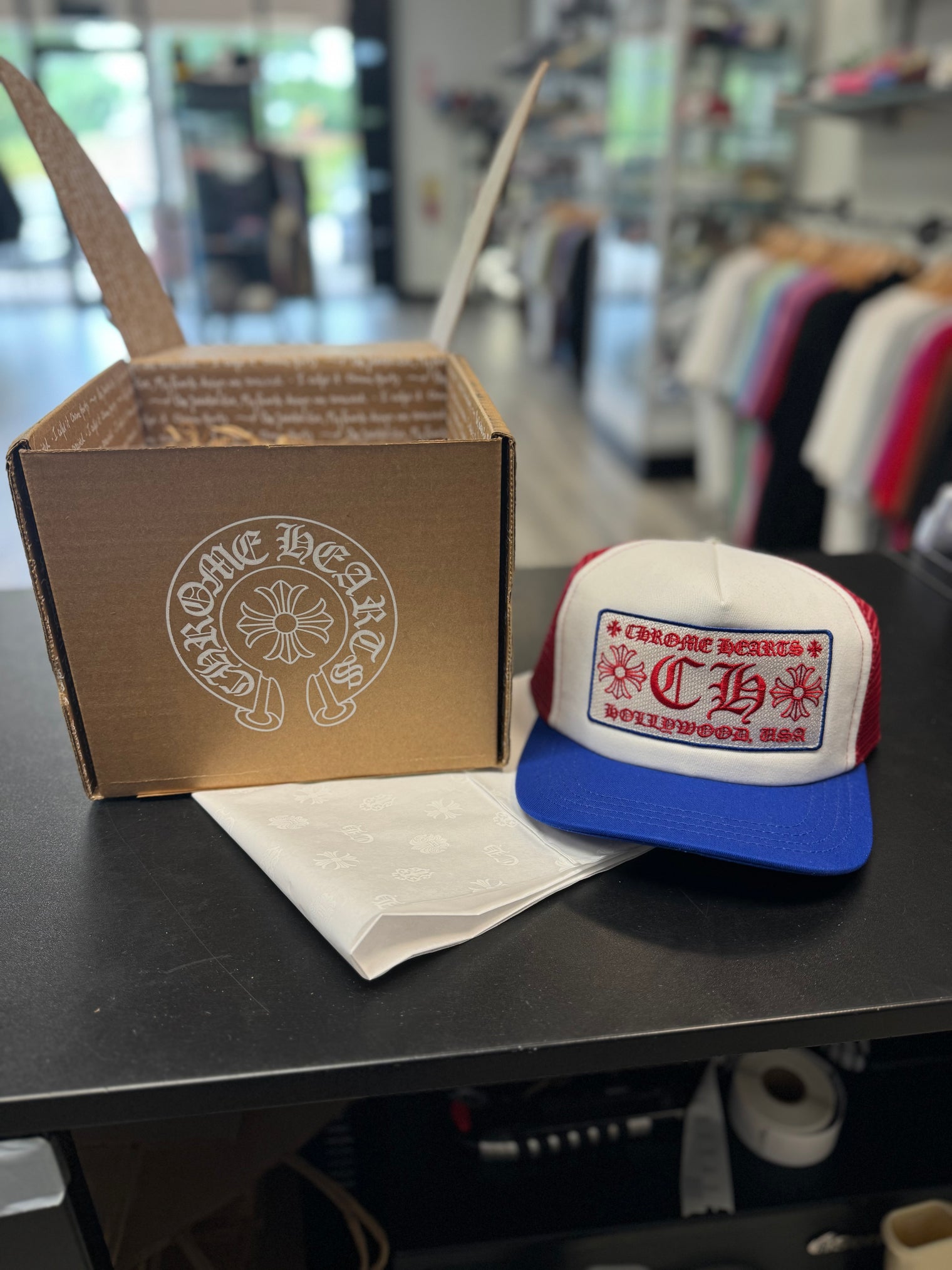 Chrome Hearts USA Trucker Hat