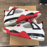 Fire Red Jordan 4 (USED,No Box)
