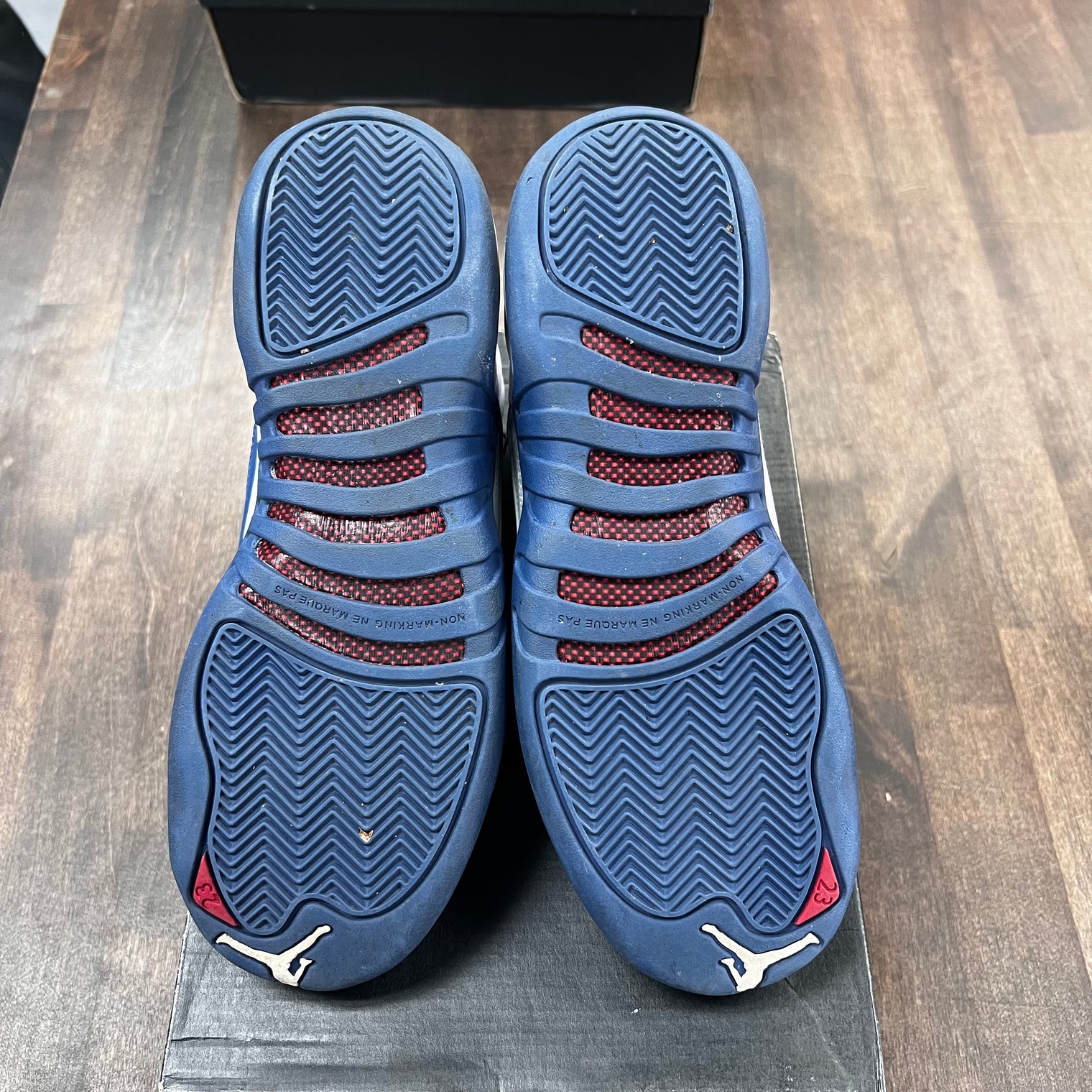 True Blue Jordan 12 (GS) (USED)