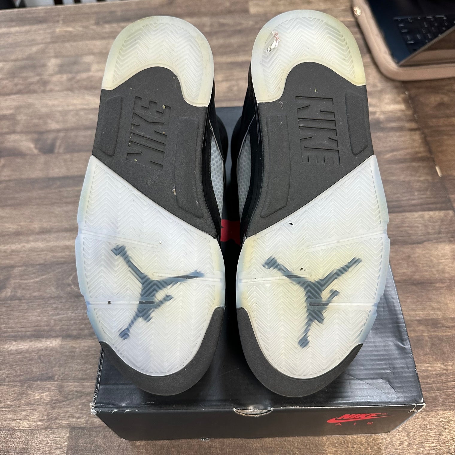 Black Metallic Jordan 5 (2025) (USED)