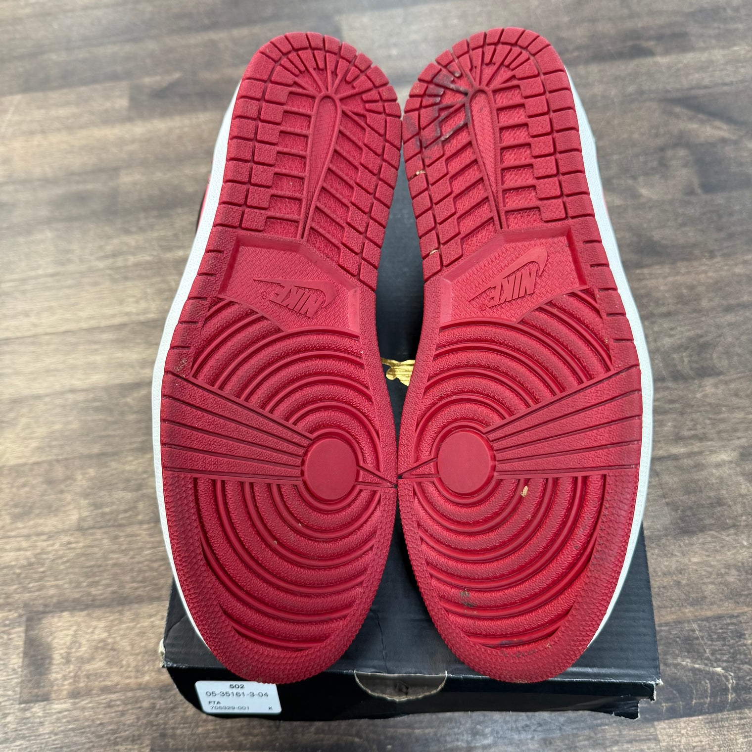 Bred Jordan 1 Low (2015) (USED)