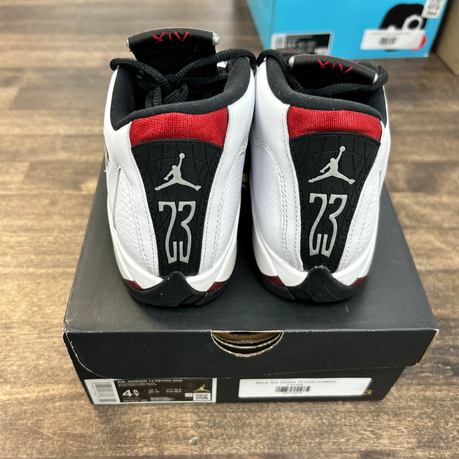 Black Toe Jordan 14 (GS) (USED)