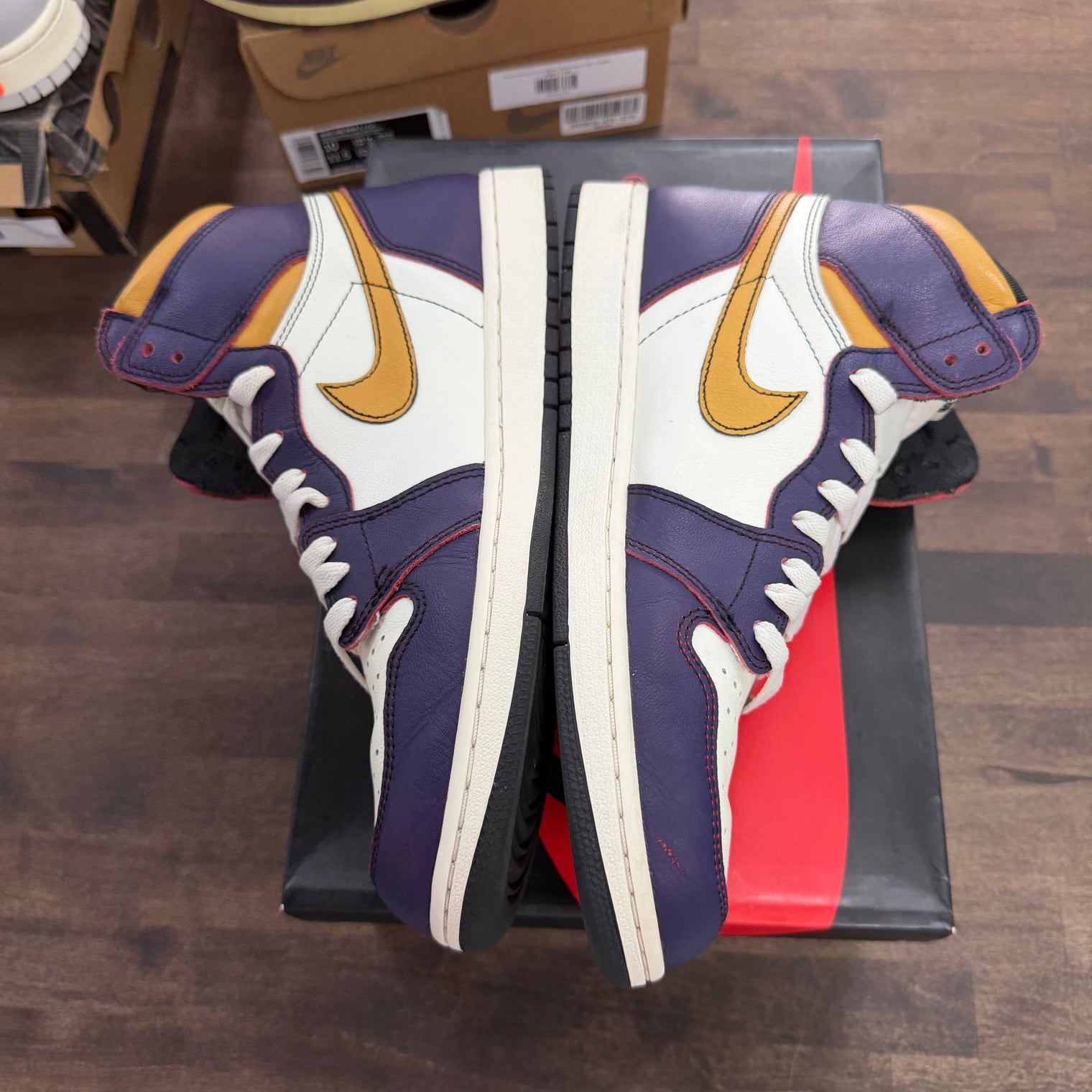 LA Chicago Jordan 1 Retro High OG Defiant SB (USED)