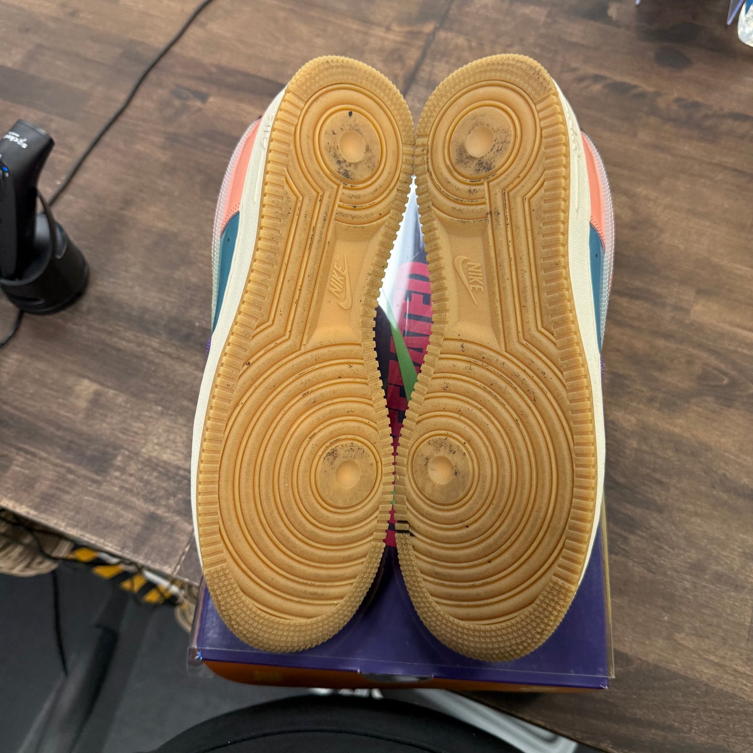 Undefeated Multi-Patent Wild Berry Nike Air Force 1 Low (USED)