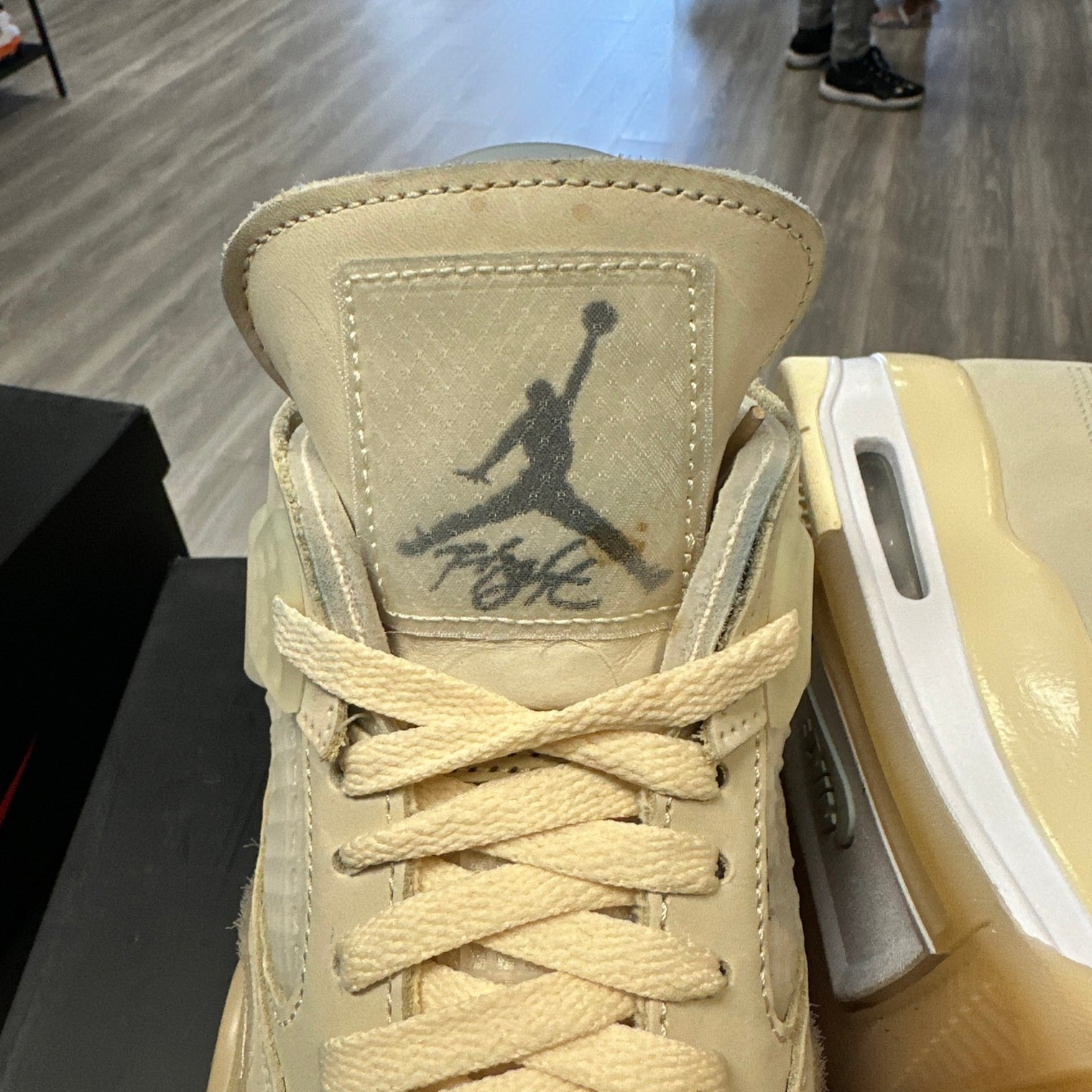 Off-White Jordan 4 Sail (USED)
