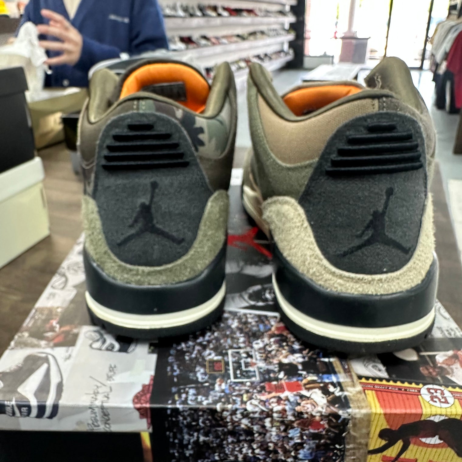 Camo Patchwork Jordan 3 (USED)