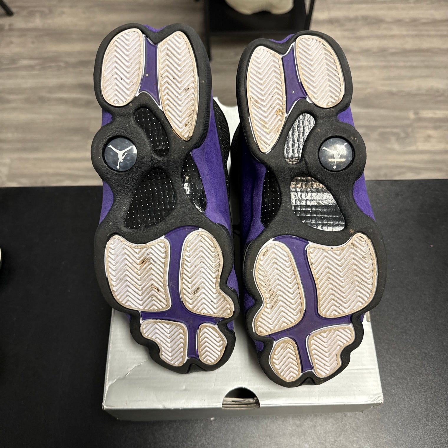 Court Purple Black Jordan 13 (USED)