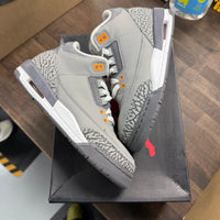Cool Grey Jordan 3 (GS) (USED)