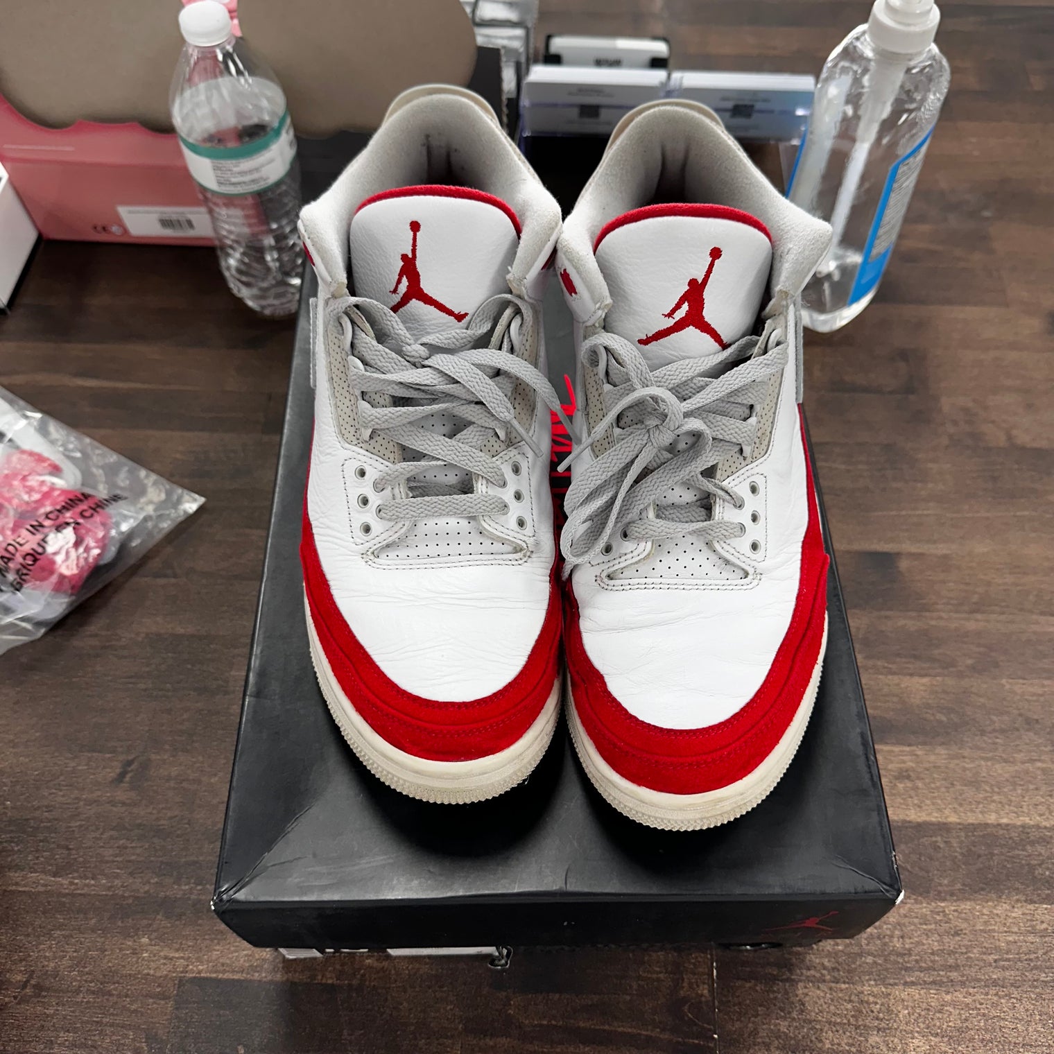 Tinker Jordan 3 University Red (USED)
