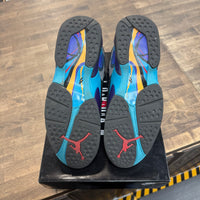 Aqua Jordan 8 Retro (USED)