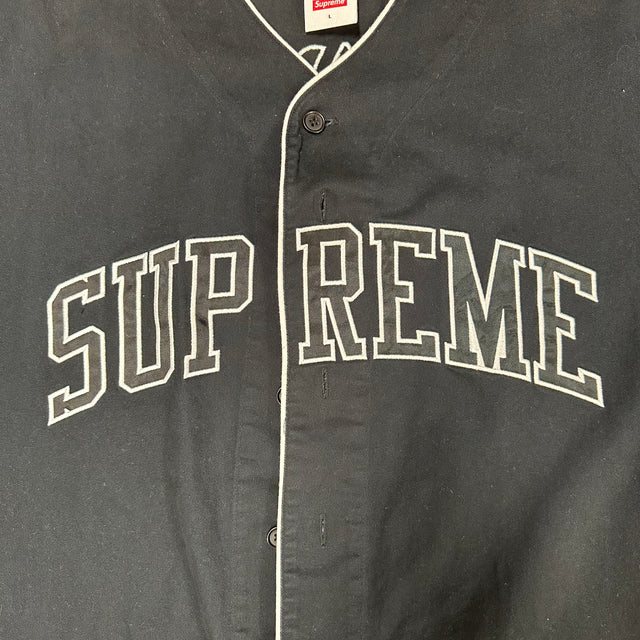 Supreme Timberland Baseball Jersey Black (USED)