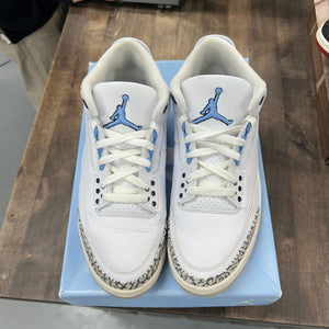 Jordan UNC Jordan 3 Retro (2020) (USED) Size 9 (Pre-Owned) - Image 2