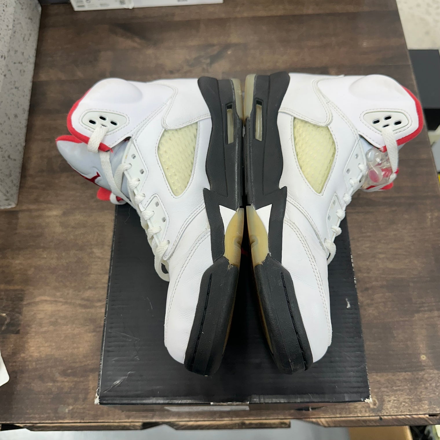 Fire Red Jordan 5 (GS) (USED, No Box)