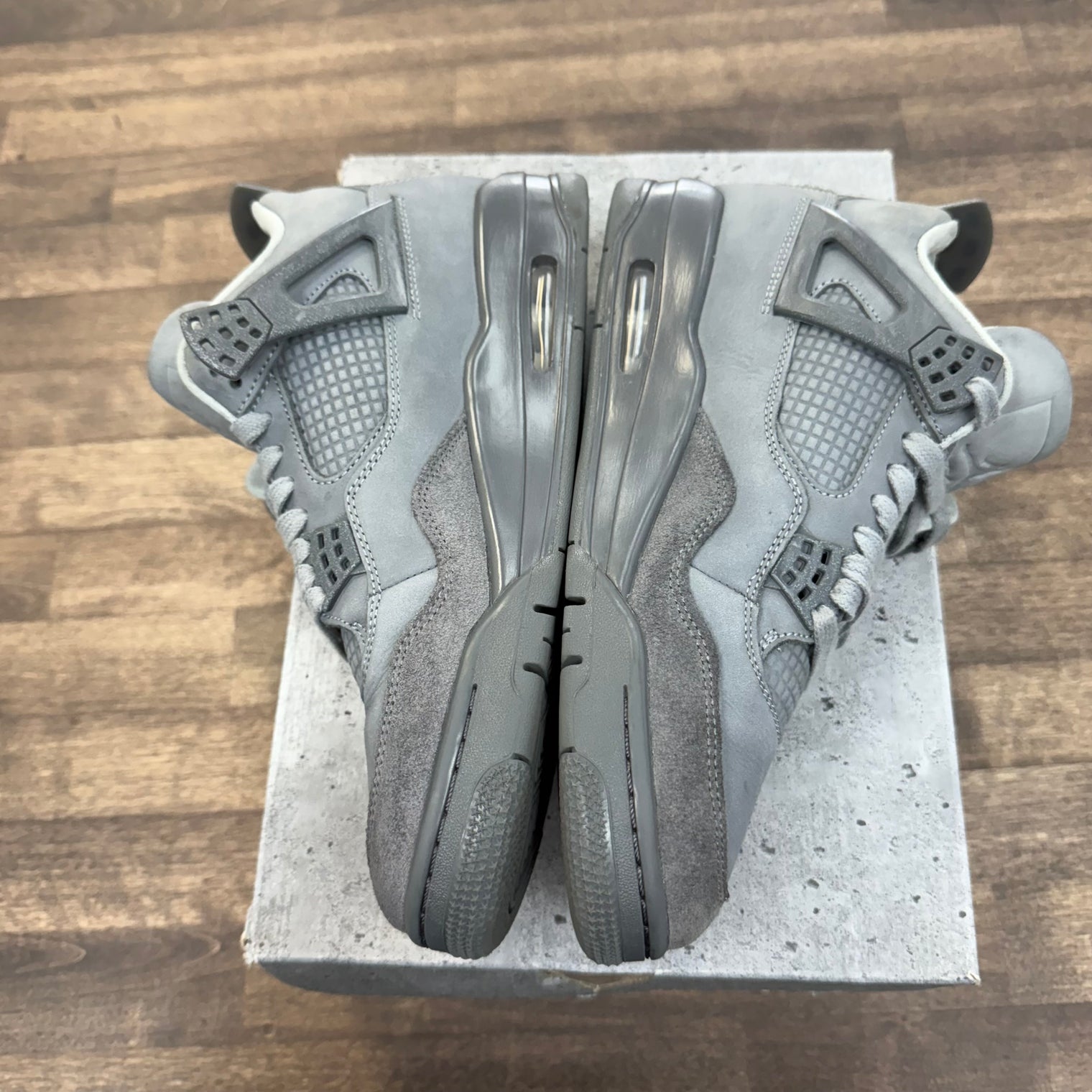 Wet Cement Paris Jordan 4 (USED, Replacement Insoles)