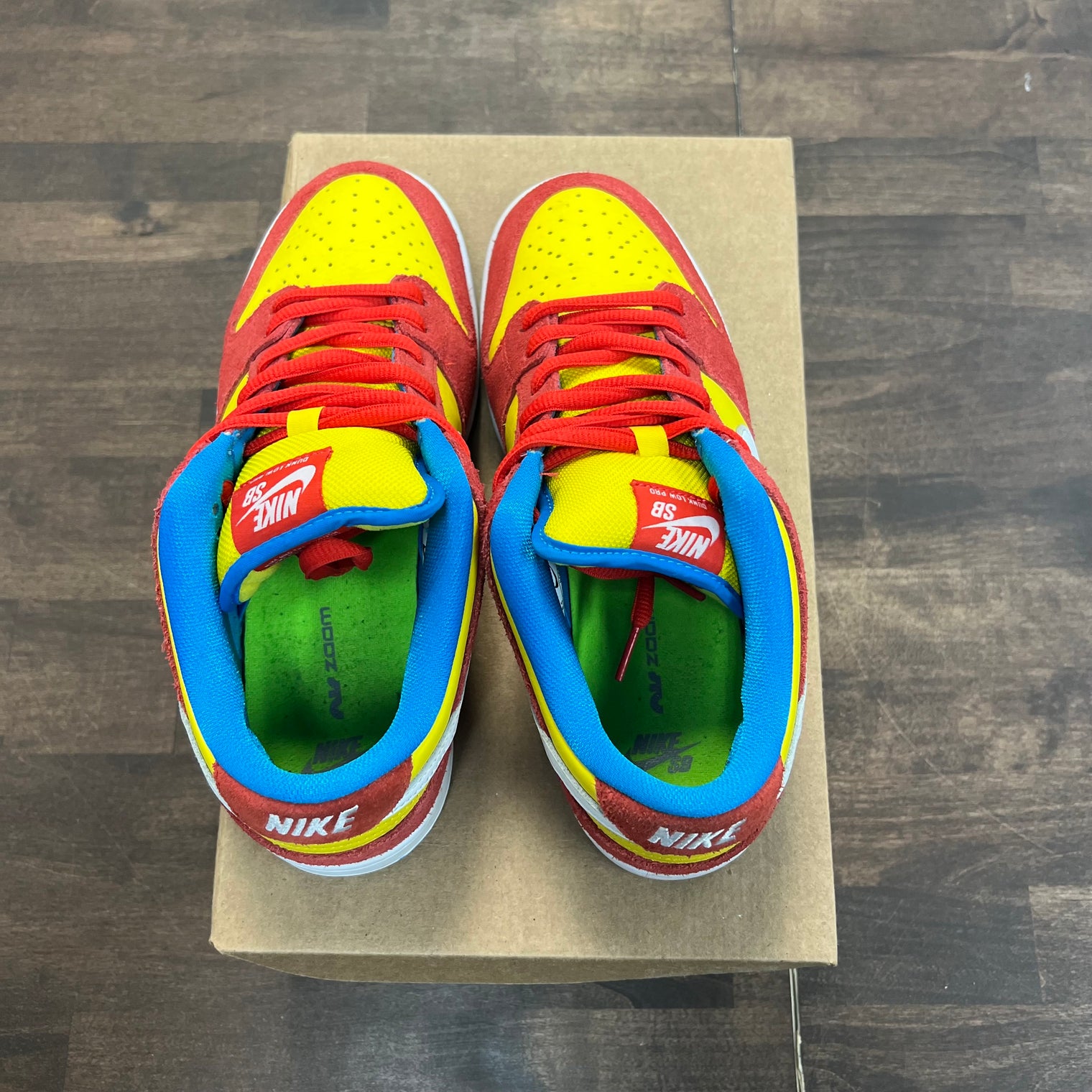 Bart Simpson SB Dunk Low (USED, no box)