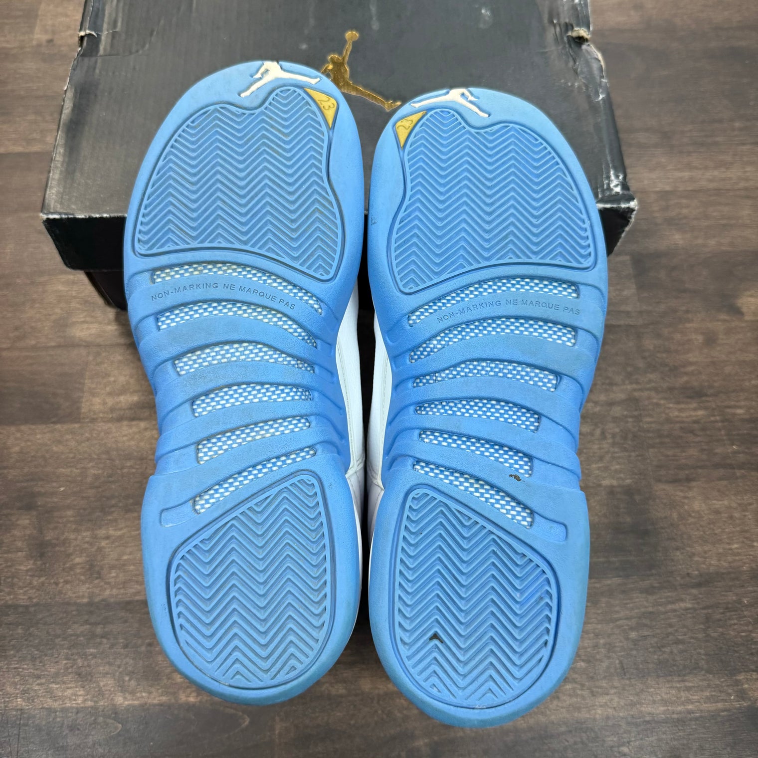 University Blue Jordan 12 (USED,No Box)