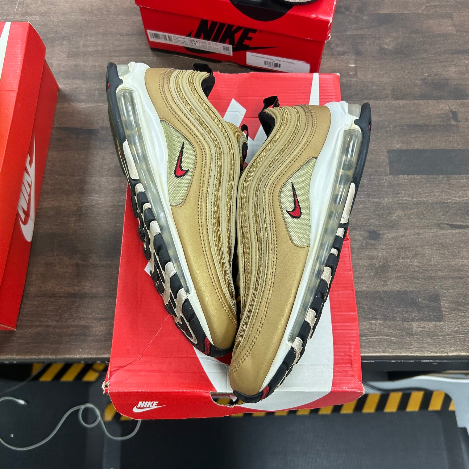 Nike Air Max 97 Metallic Gold (USED)