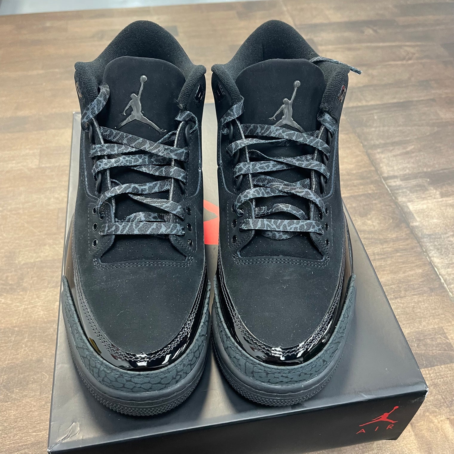 Black Cat Jordan 3 (Lightly Worn)
