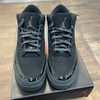 Black Cat Jordan 3 (Lightly Worn)