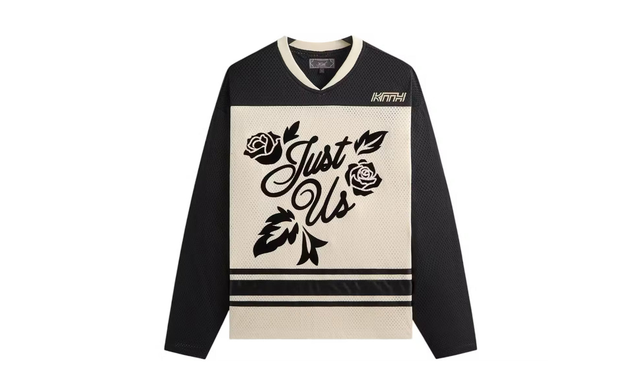 Kith Malik Long-Sleeve Mesh Jersey 'Sandrift'