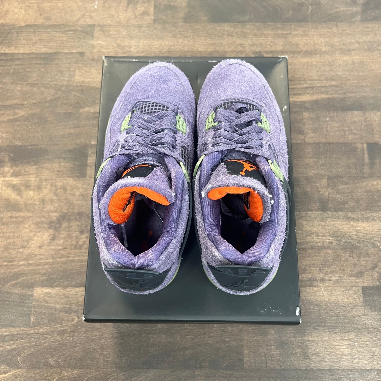 (W) Canyon Purple Jordan 4 (USED)
