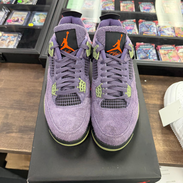 Canyon Purple Jordan 4 Retro (W) (USED)