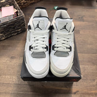 Military Black Jordan 4 Retro (GS) (USED)