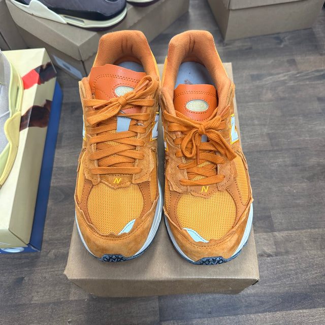 Protection Pack Vintage Orange New Balance 2002R (Used, No Box)