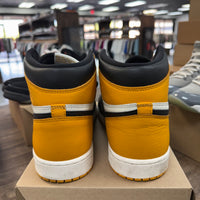 Taxi Yellow Toe Jordan 1 High (USED, No Box)