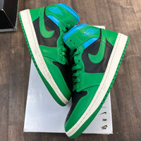 Lucky Green Aquatone Jordan 1 Mid (W) (USED, No Lid)