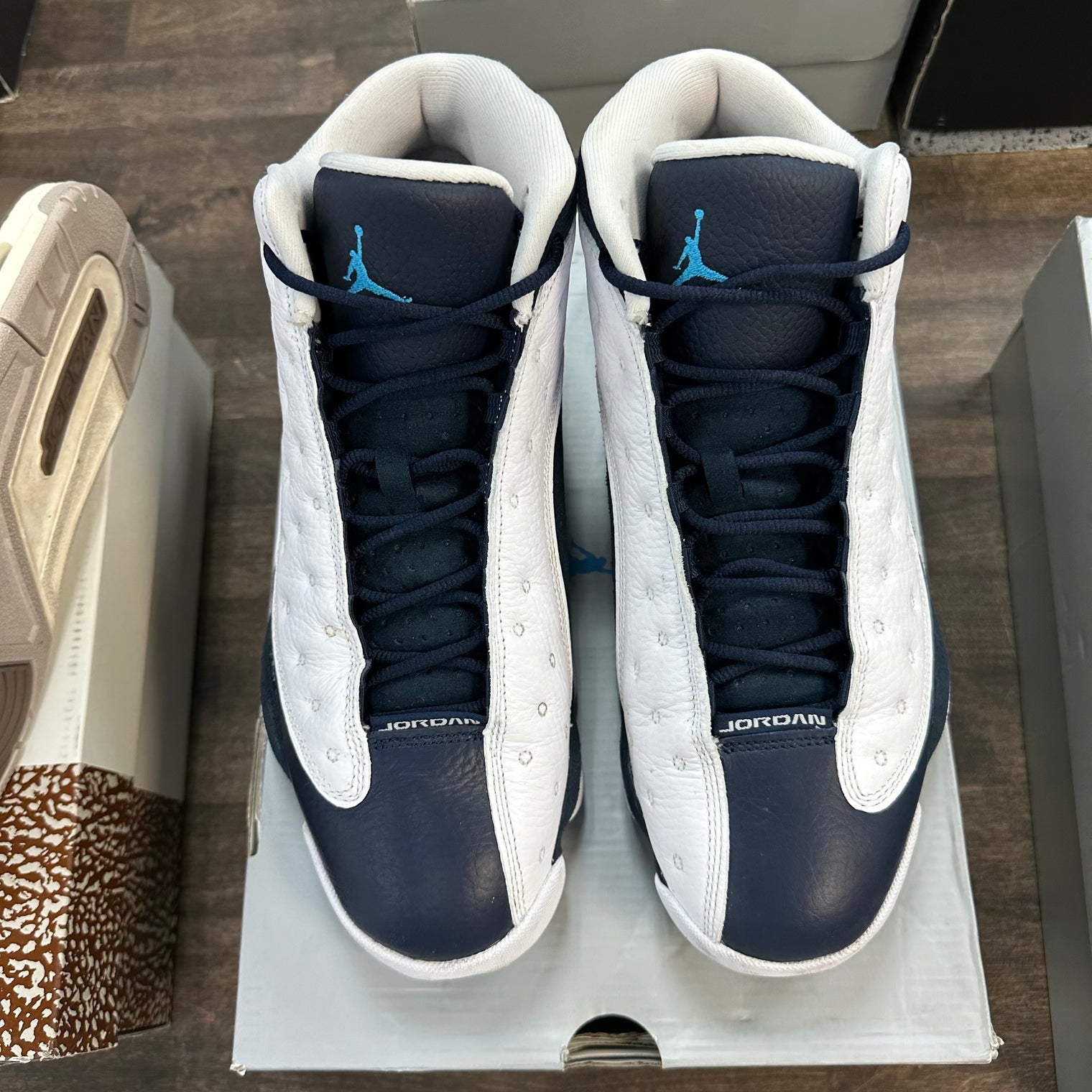 Obsidian Powder Blue White Jordan 13 Retro (USED)