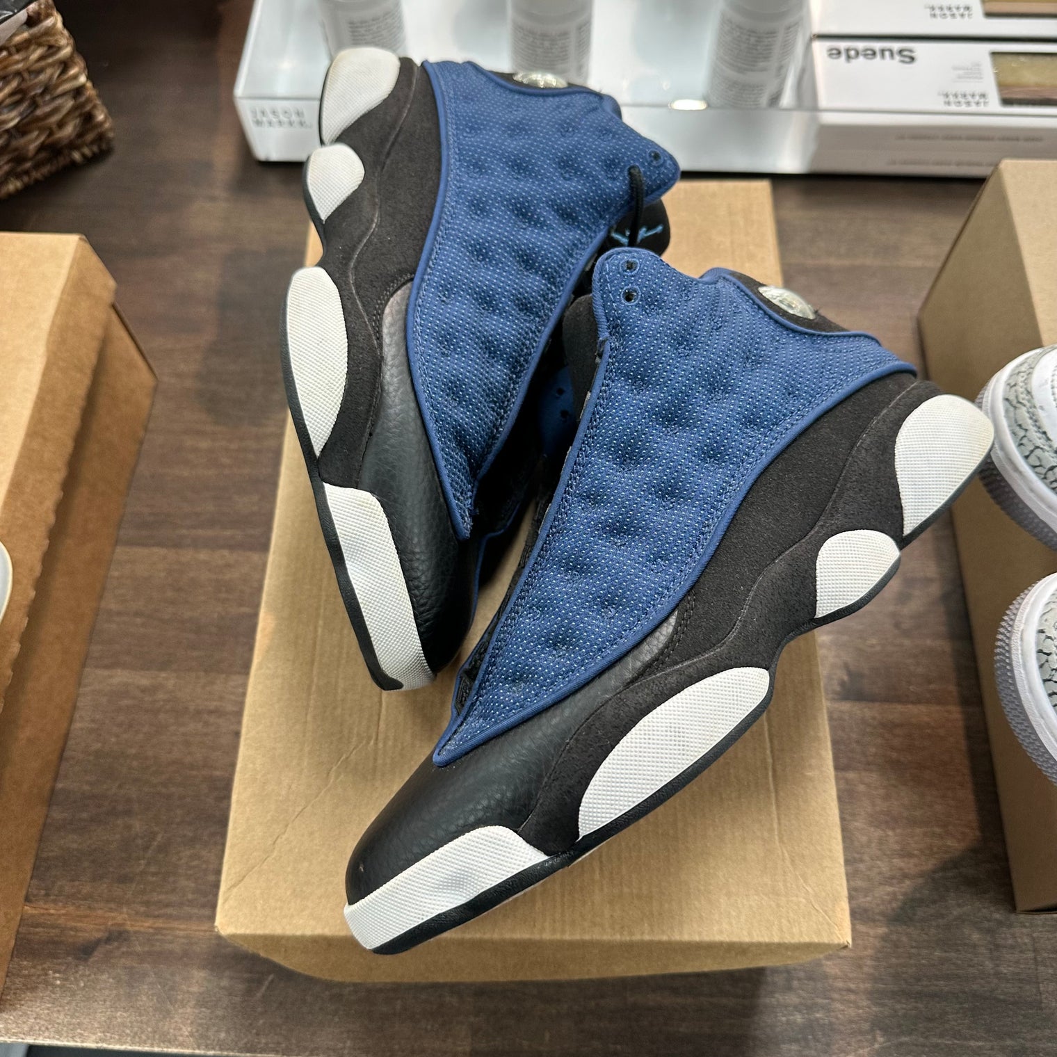 Brave Blue Jordan 13 (USED, No Box)