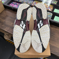 White Burgundy Jordan 8 (W) (USED, No Box)