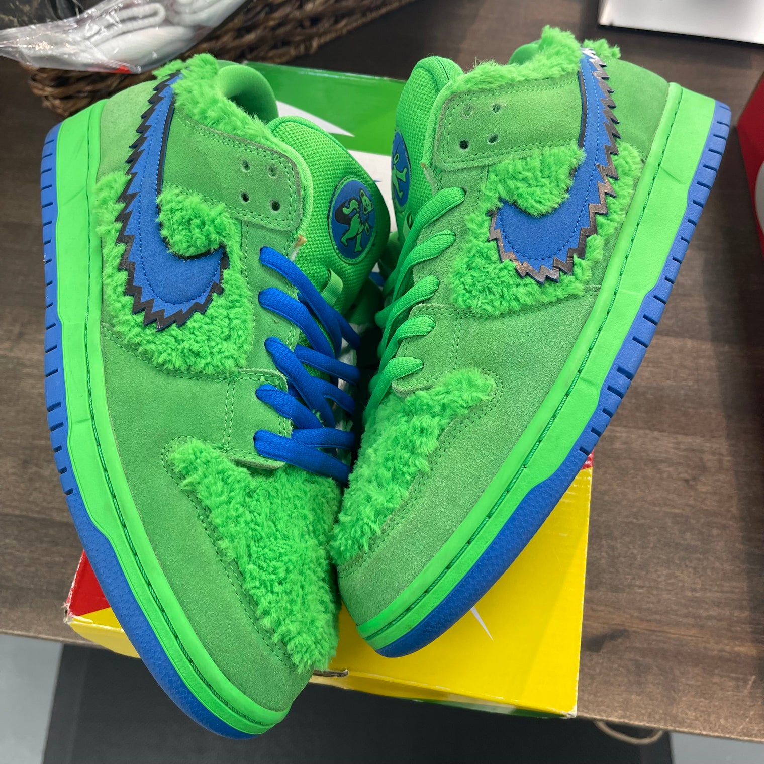 Grateful Dead Bears Green Nike SB Dunk Low (USED)