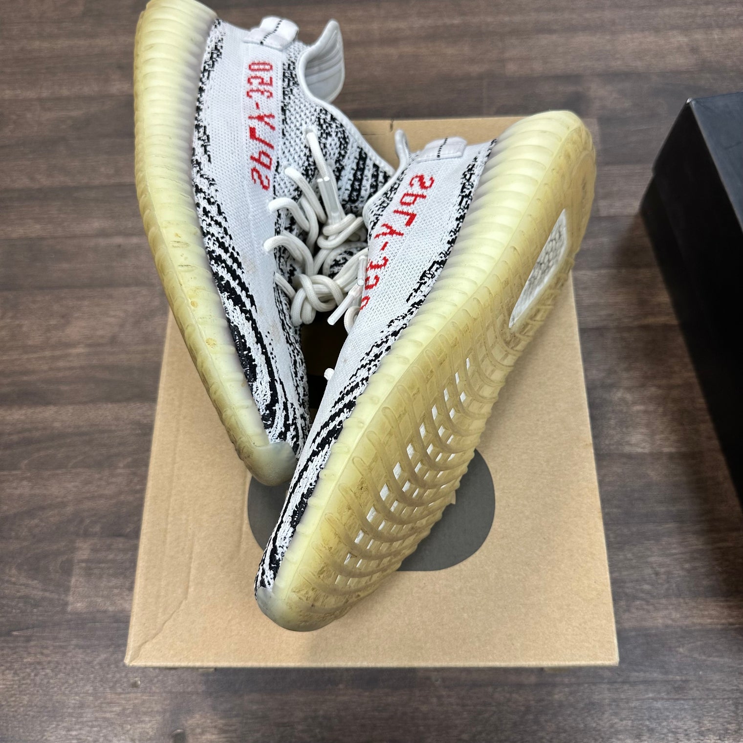 Zebra Yeezy 350 (USED)