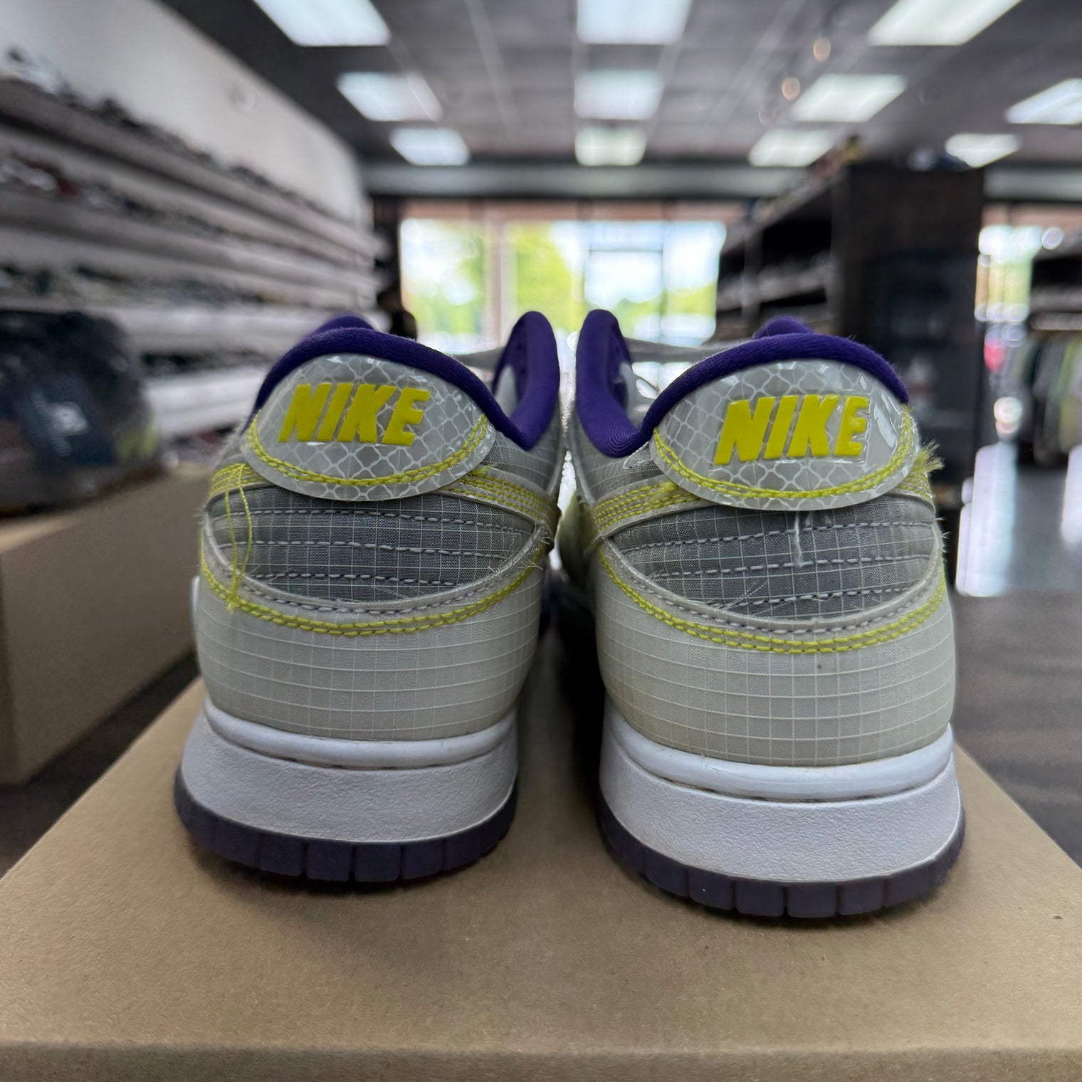 Court Purple Union Dunk Low (USED, No Box)