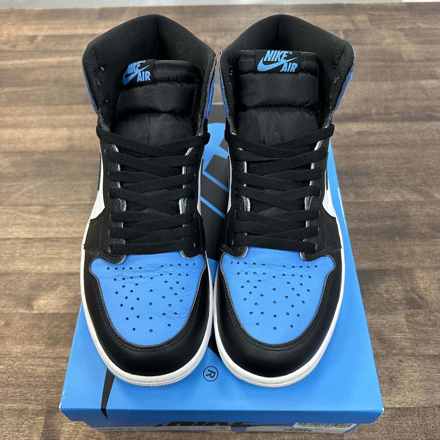 UNC Toe Jordan 1 High (USED)