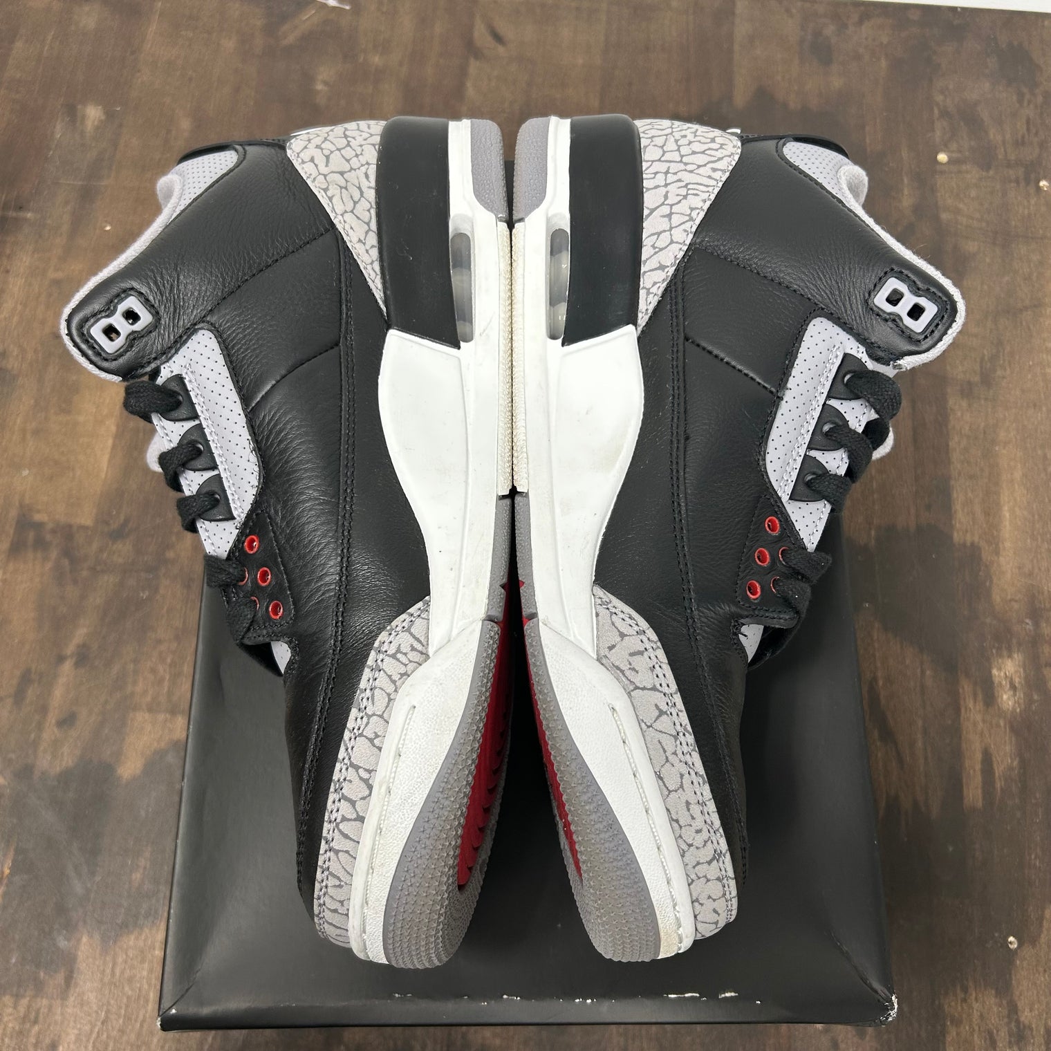 Black Cement Jordan 3 Retro (2024) (USED)