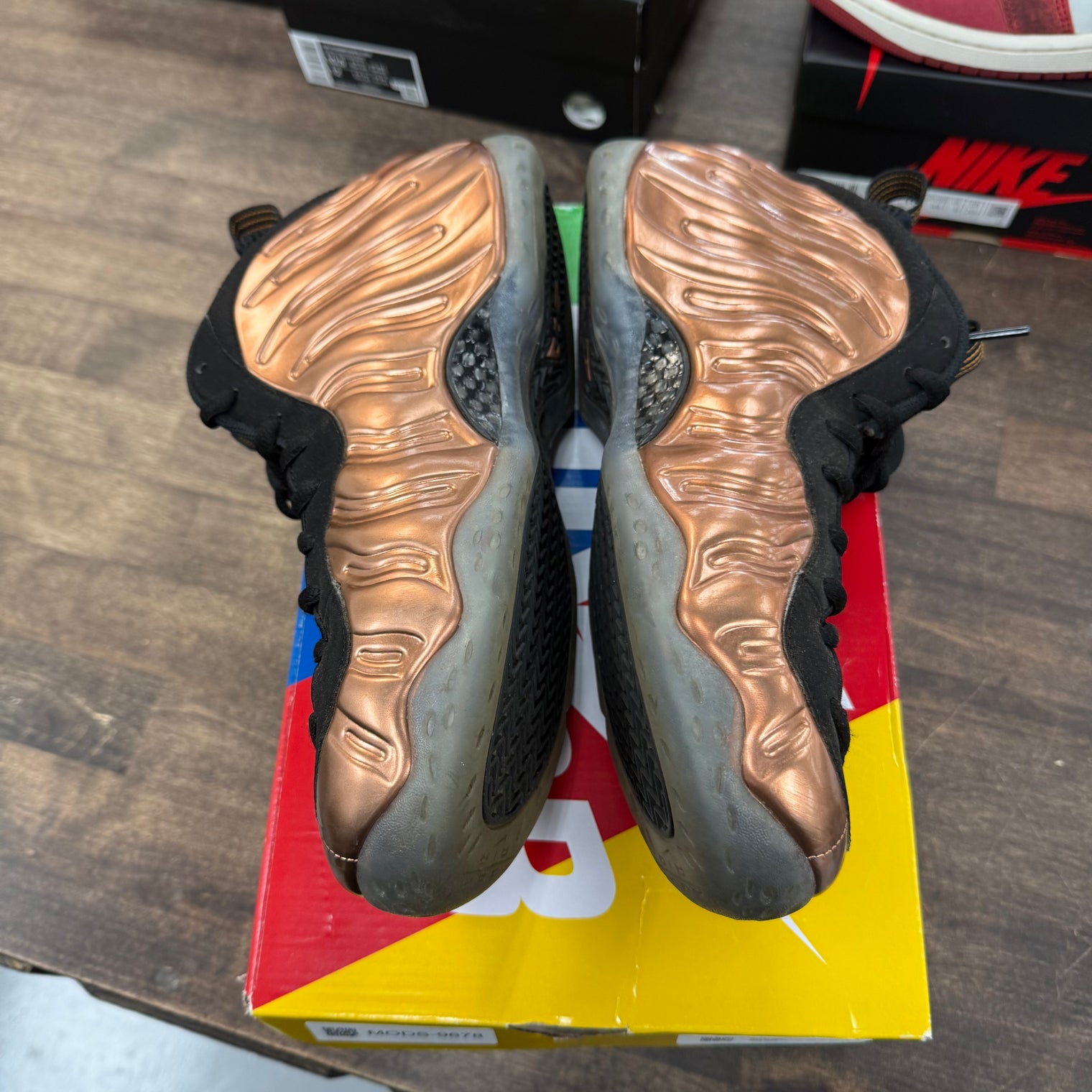 Copper Foamposite One (2017) (USED, Replacement Box)