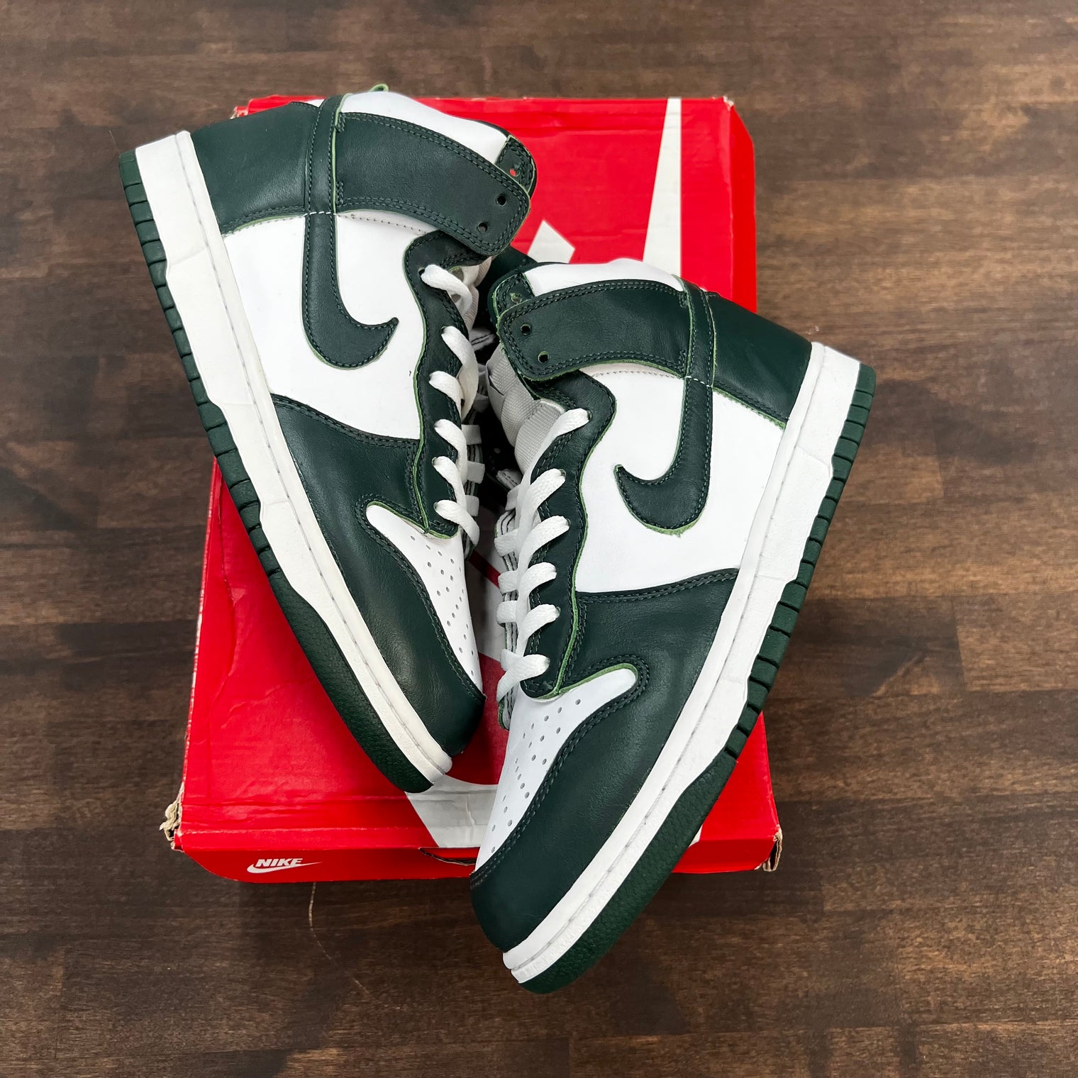 Spartan Green Nike Dunk High SP (USED)