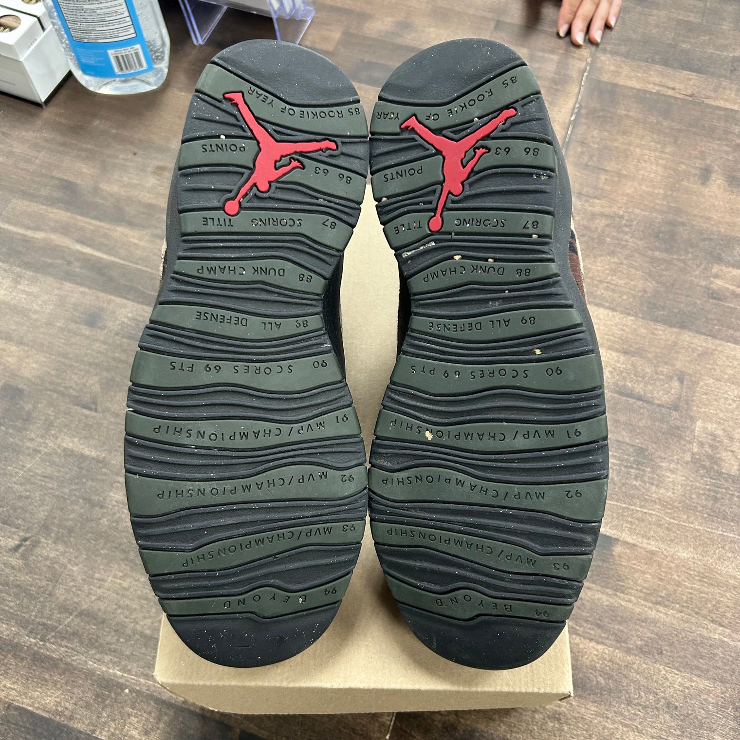 Camo Jordan 10 Retro (USED, No Box)