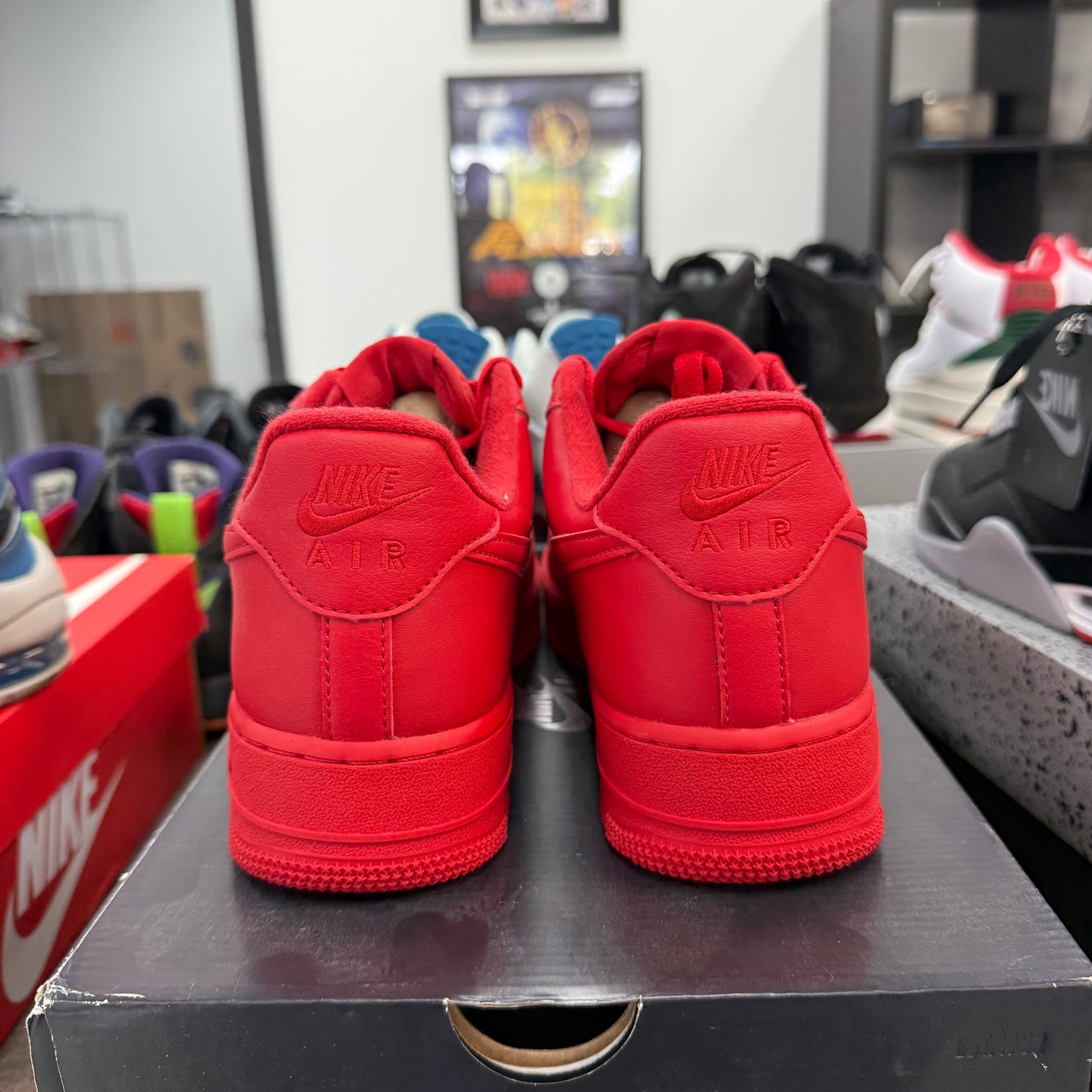 Triple Red Air Force 1 07 (USED)