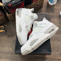 White Oreo Jordan 4 (GS) (USED)