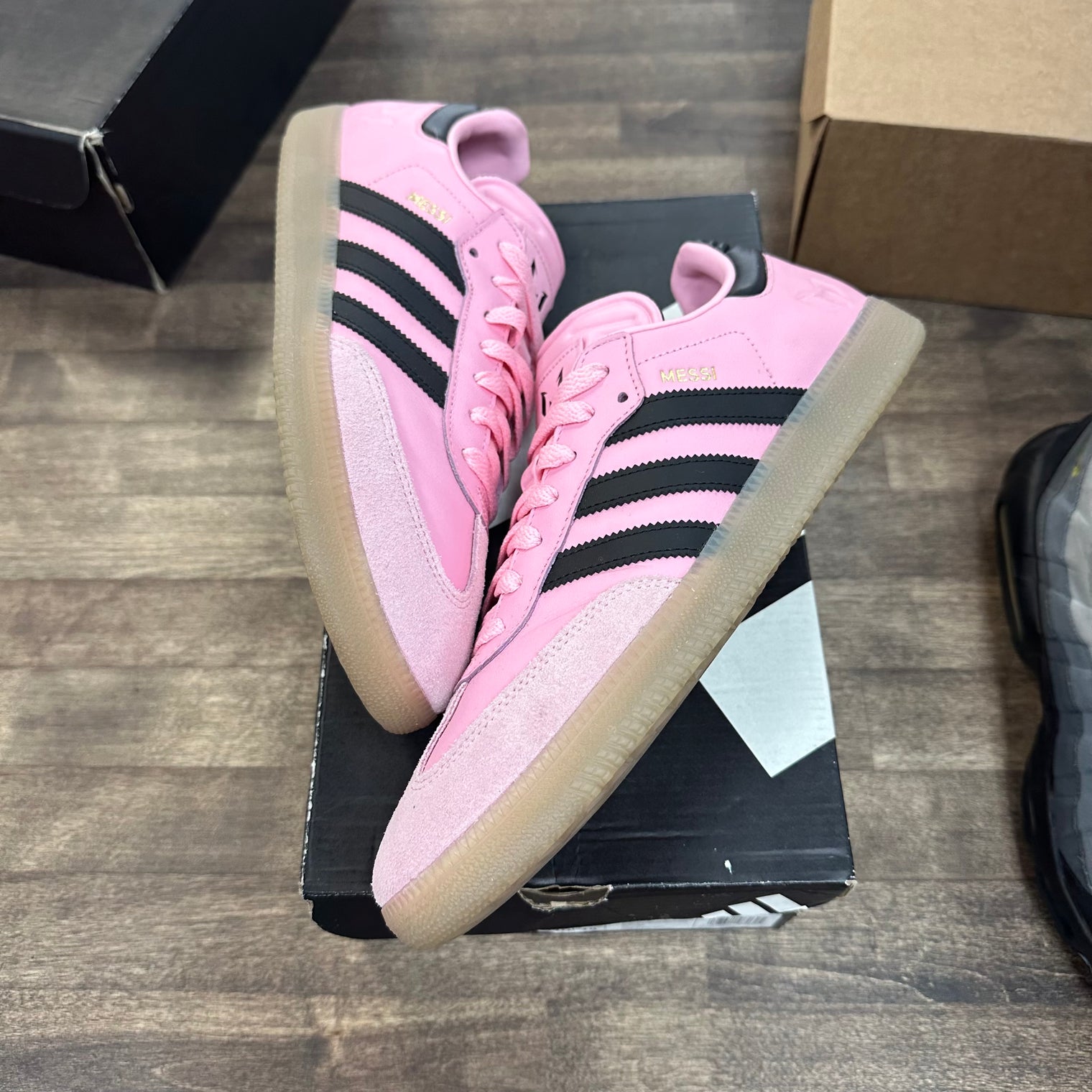 adidas Samba Messi Light Pink Black (USED)