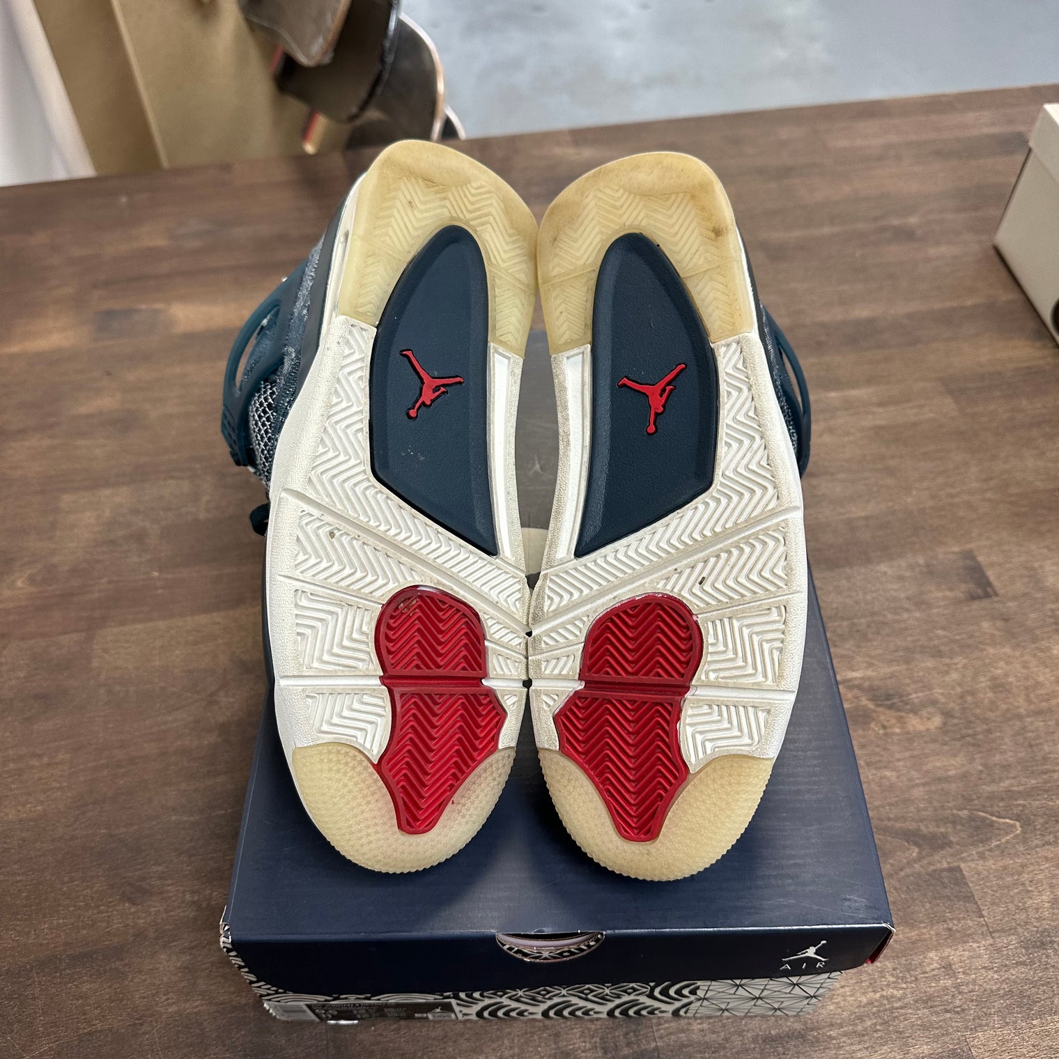 Sashiko Jordan 4 Retro (USED)