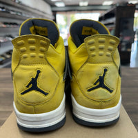 Lightning Jordan 4 Retro (USED, No Box)