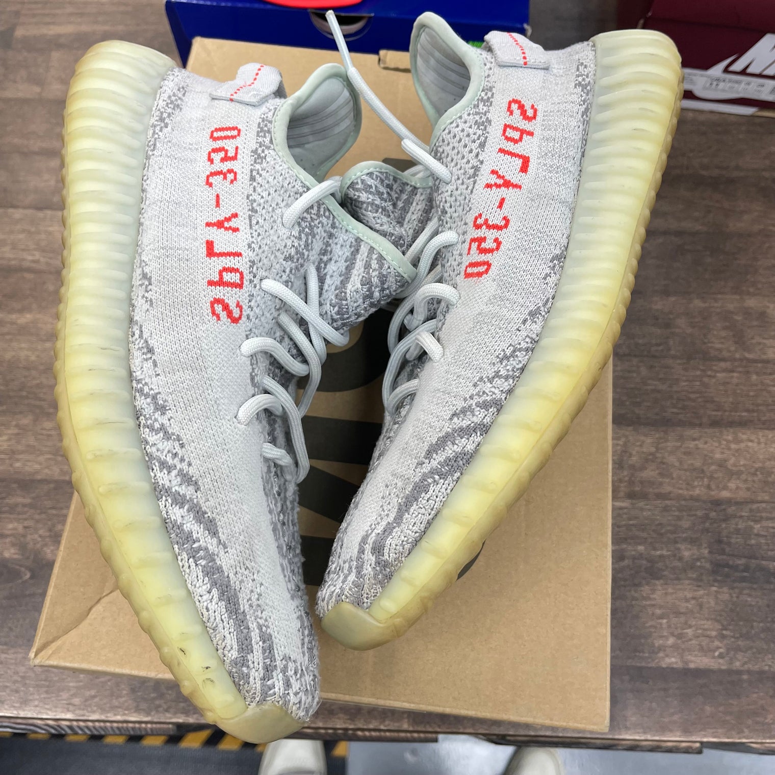 Blue Tint Yeezy 350 (USED)