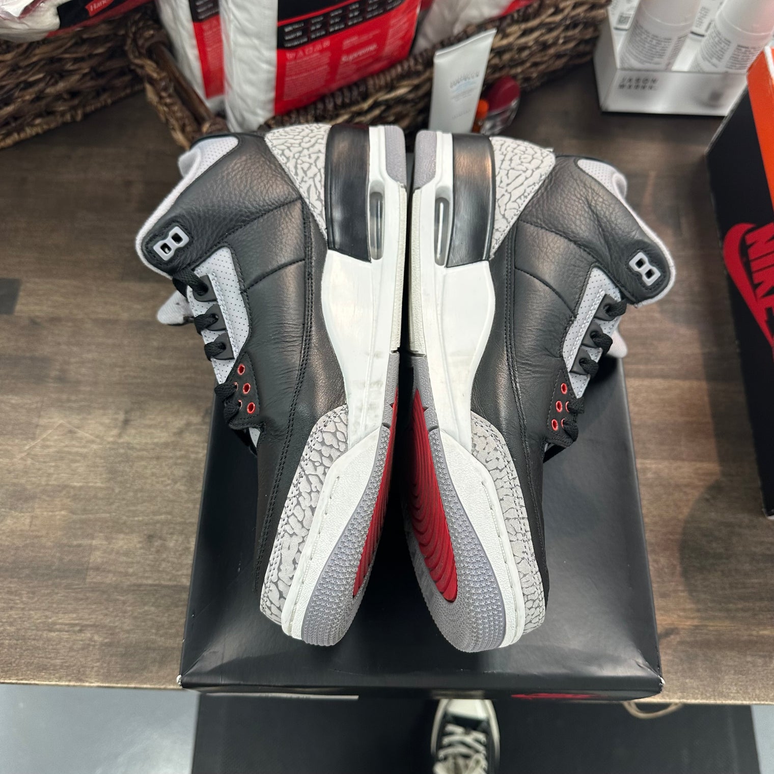 Black Cement Jordan 3 (2024) (USED)